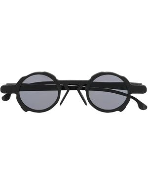 Henrik Vibskov Occhiali Da Sole Small Circle Tondi - Nero