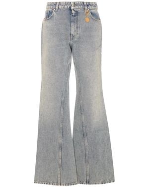 Stella McCartney Charm-Detail Bootcut Pants - Gray