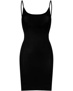 Baserange Spaghetti-Strap Mini Dress - Black