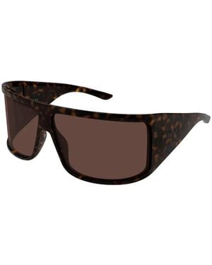 Gucci Tortoiseshell-Effect Square-Frame Sunglasses - Brown