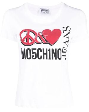 Moschino ロゴ Tシャツ - ホワイト