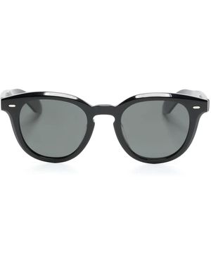 Oliver Peoples N.05 Sun Square-Frame Sunglasses - Grey