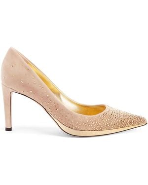 Giuseppe Zanotti Virgyn 85Mm Leather Court Shoes - Pink