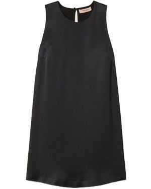 Twinset Crew Neck Sleeveless Blouse - Black