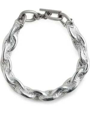 Maison Margiela Choker A Catena - Metallizzato