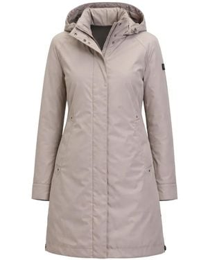Betty Barclay Hooded Coat - Grey