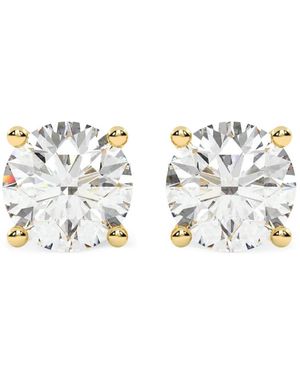 Diamond Essentials Lab-Grown Diamond Stud Earrings - Metallic
