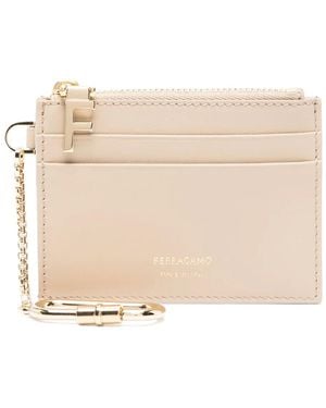 Ferragamo Klassisches Kartenetui - Natur