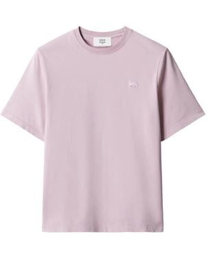 Maison Kitsuné Baby Fox Logo-Patch T-Shirt - Pink