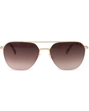 Mykita パイロット サングラス - ブラウン