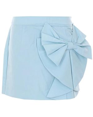 Essentiel Antwerp Minijupe Joyous À Nœud - Bleu