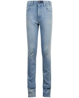 RTA Rivka Double-Cuff Jeans - Blue