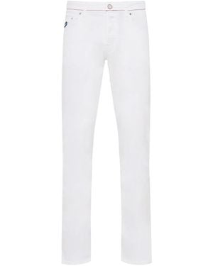 Jacob Cohen Straight-Leg Trousers - White