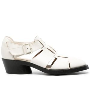 Camper Bonnie Leather Sandals - White