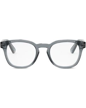 BVLGARI ラウンド眼鏡フレーム - グレー