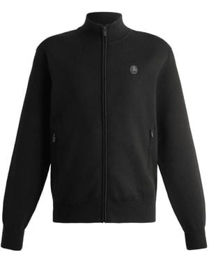 Fusalp Zip-Up Logo-Patch Jacket - Black