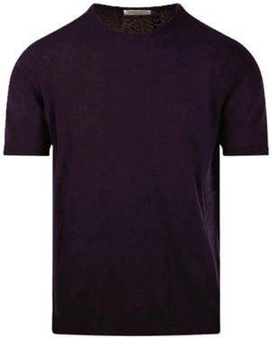 Roberto Collina Crewneck Short-Sleeve T-Shirt - Blue