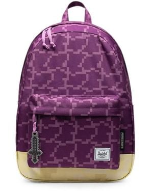 Herschel Supply Co. Minecraft-Print Backpack - Purple