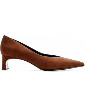 Lottusse Cort Suede Pumps - Brown