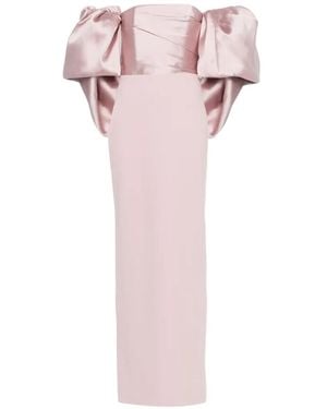 Solace London The Floris Maxi Dress - Pink