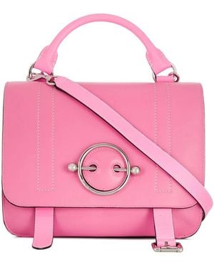 JW Anderson Malibu Disc Satchel - Pink