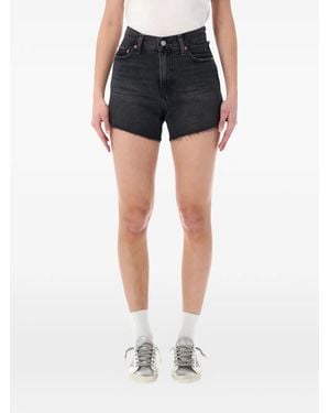 Levi's Ribcage Denim Shorts - Blue