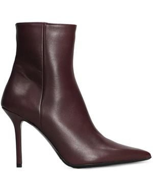 Fabio Rusconi Pointed-Toe Stiletto-Heel Ankle Boots - Brown