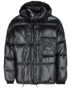 Moncler Karakorum Hooded Short Down Jacket - Black