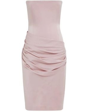 Alex Perry Satin Dress - Pink
