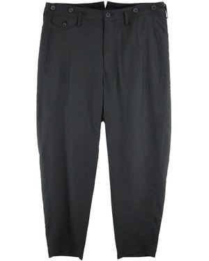 Yohji Yamamoto Wide-Leg Trousers - Grey