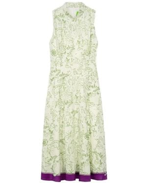 Shanghai Tang Kleid Aus Mulberry-Seide - Weiß
