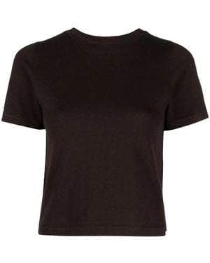 Extreme Cashmere Cotton-Cashmere Blend T-Shirt - Black