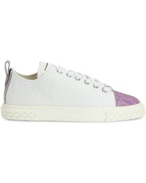 Giuseppe Zanotti Blabber Lace-Up High-Top Trainers - White