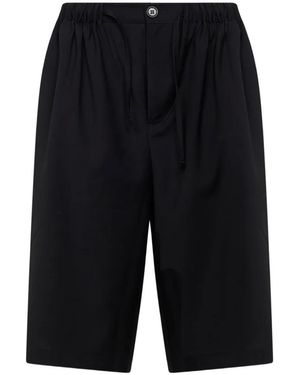 ROSE BURRITO Short À Boutonnière - Black