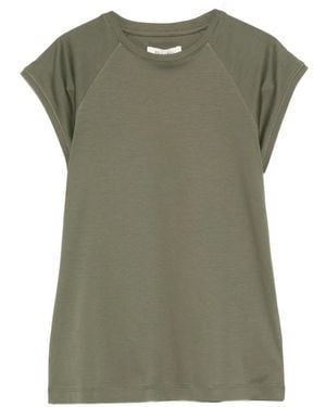 Psophia Raglan-Sleeve T-Shirt - Green