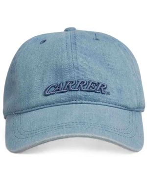 Carrera Logo-Embroidered Denim Baseball Cap - Blue