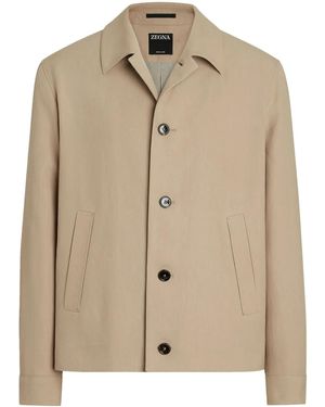 ZEGNA Oasi Lino ジャケット - ナチュラル