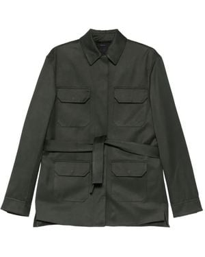 Tom Ford Belted Military Jacket - Green
