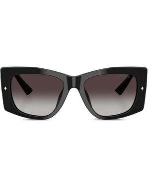 Jimmy Choo Gabi Logo Sunglasses - Black
