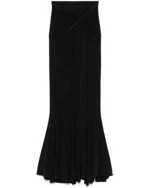 Nensi Dojaka Yasmin Midi Skirt - Black