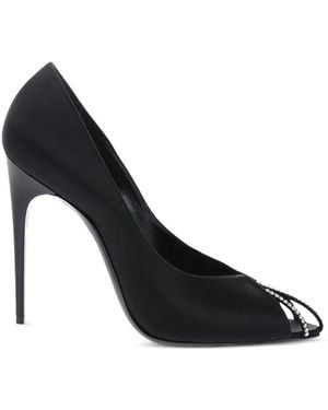 Saint Laurent Pumps Mit Strass - Schwarz