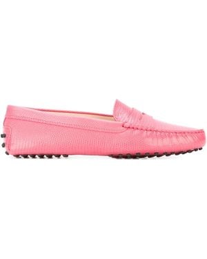 Tod's Chaussures De Conduite "Gommino" - Pink