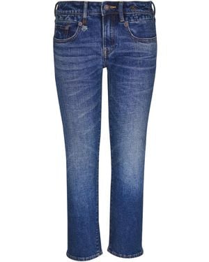 R13 Jean À Coupe Skinny - Bleu