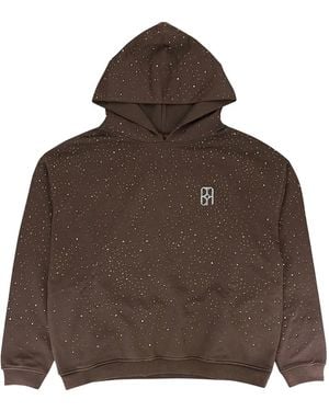 BIRTH OF ROYAL CHILD Hoodie Starry Sky Diamond - Marron