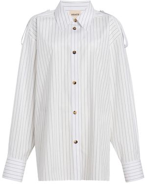 KHAITE The Tamal Shirt - White