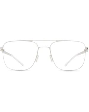 Mykita Fargo Bril Met Dubbele Neusbrug - Wit