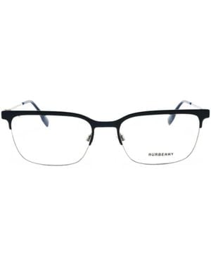 Burberry Rectangle-Frame Glasses - White