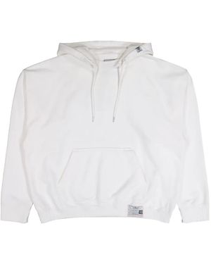 Maison Mihara Yasuhiro X Masses Graphic-Print Hoodie - White