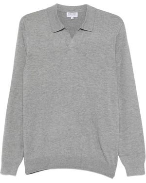 Antony Morato Knitted Polo-Collar Jumper - Grey