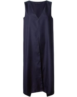 The Row Long Sleeveless Top - Blue